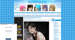 Desktop Screenshot of cosplay.lightchan.com